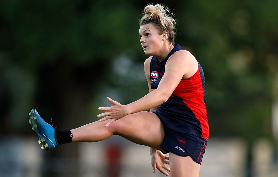 181206_Hickey_940.jpg Jordann Hickey at pre-season training (Photo by Adam Trafford/AFL Media).